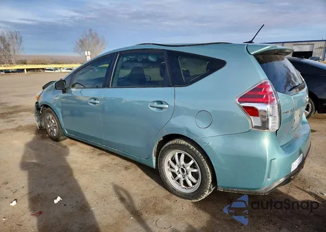 2017 Toyota Prius V z USA, uszkodzony, nr VIN JTDZN3EU3HJ065436